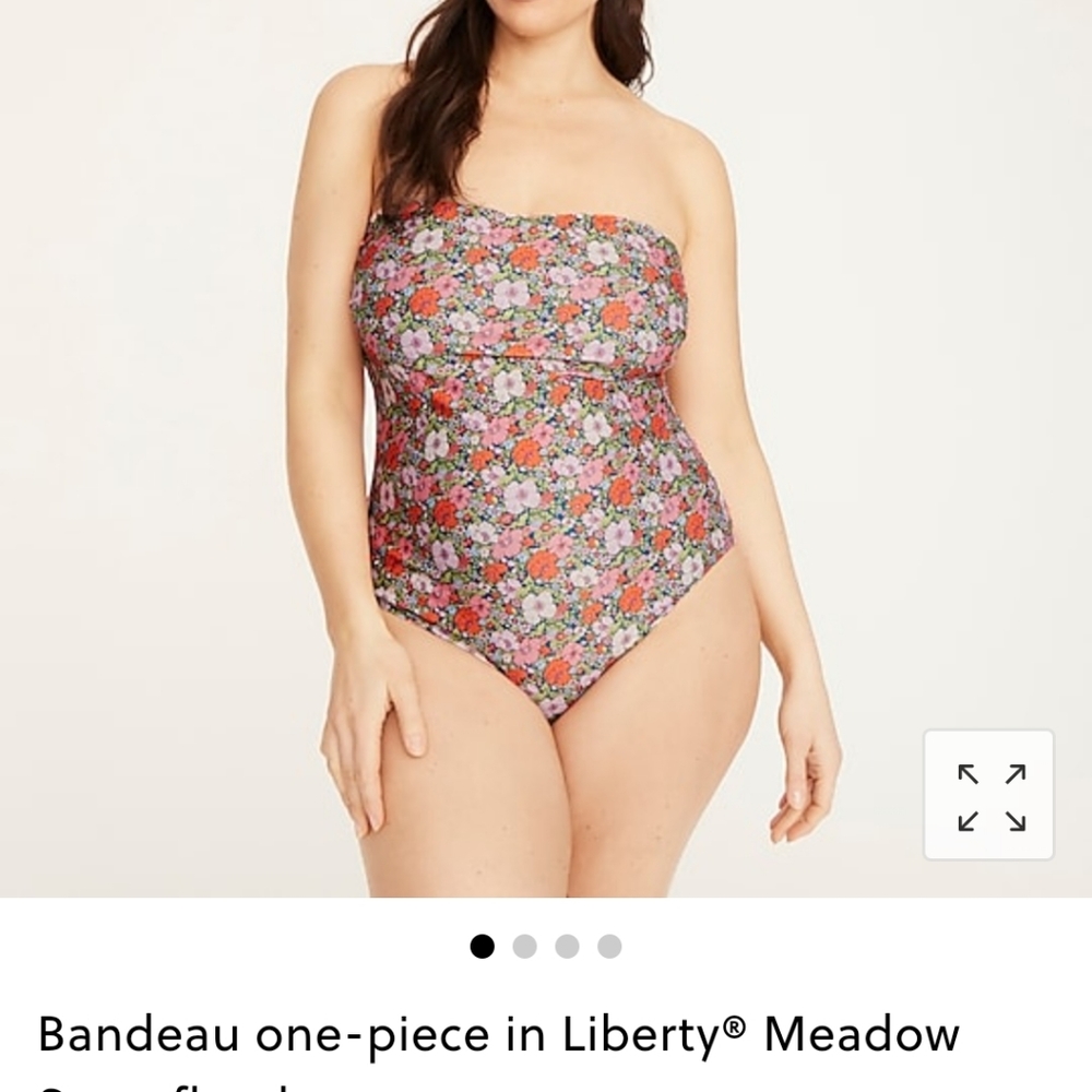 J. Crew One-piece in Liberty Meadow Song Floral